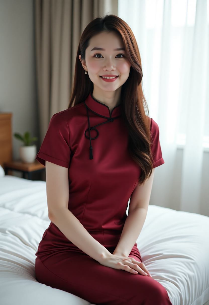 夜色中仍亮着灯的家庭餐桌